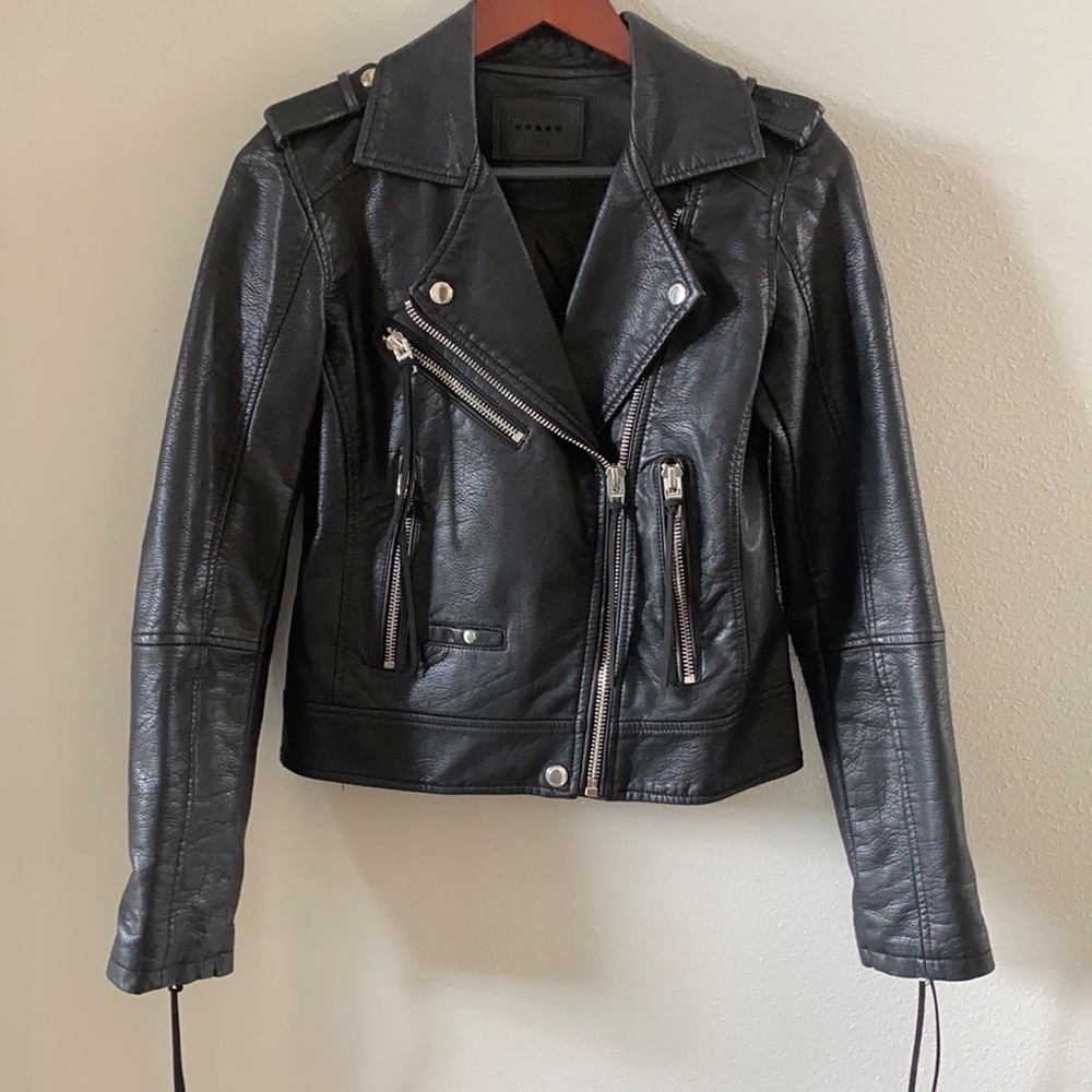 BlankNYC vegan Moto jacket